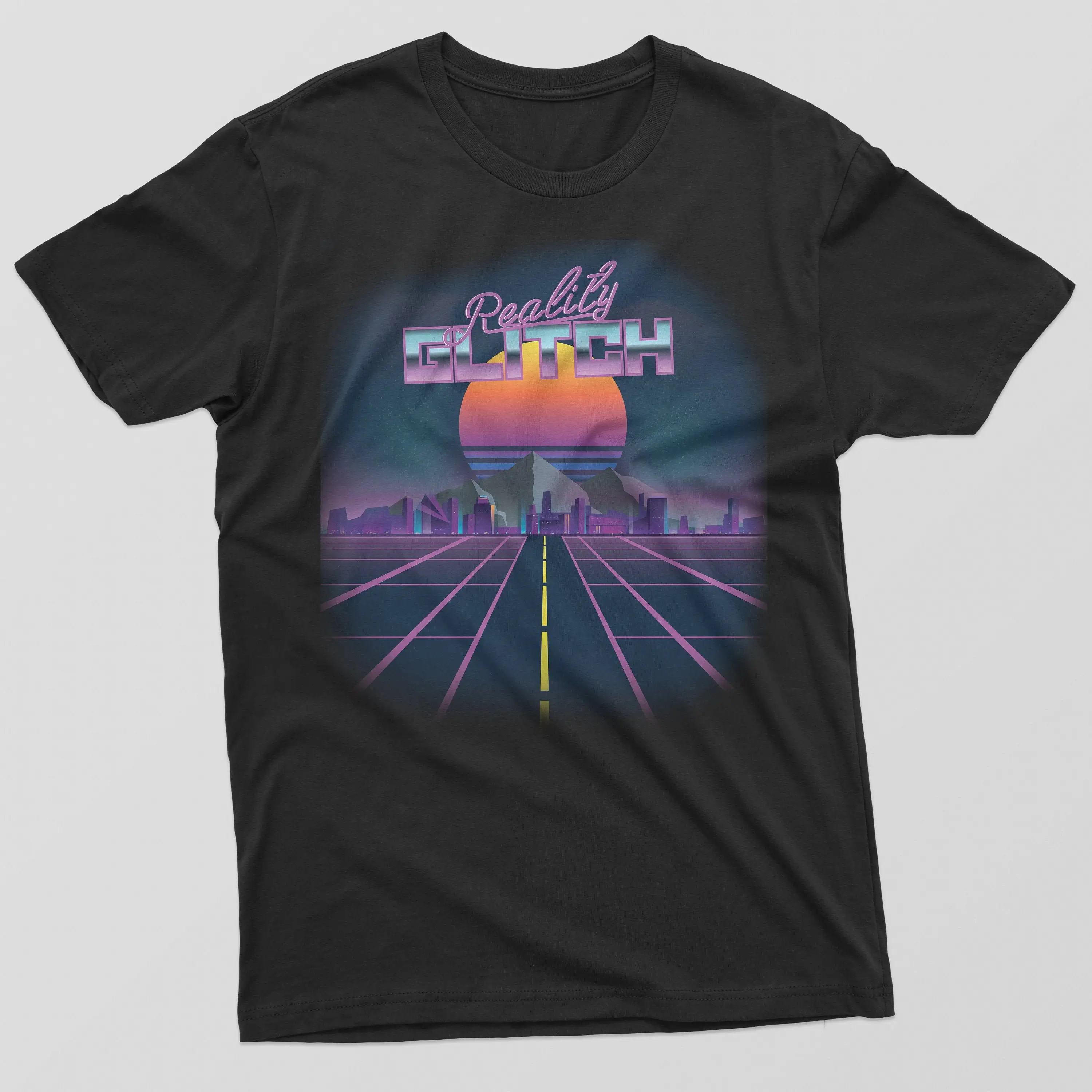 Neon Passenger Retro Kids T Shirt Flourescent Video Game