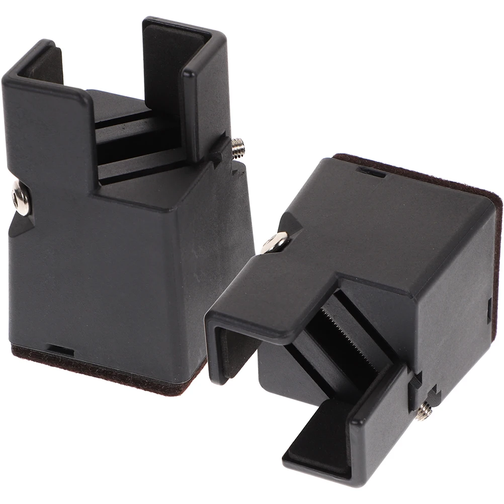 

2Pcs Furniture Risers Height Adjustable Desk Leg Pads Table Chair Lift Blocks Bed Riser Sturdy Non Tip Heavy Duty Hardware