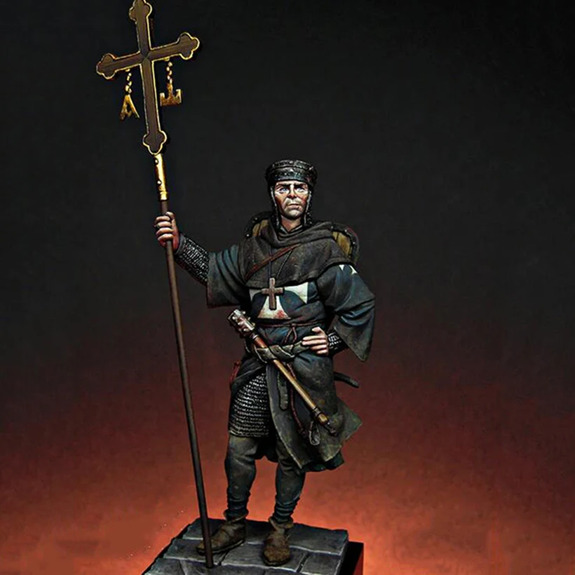 1/24 75MM man ancient forces SOLDIER sergeant   Resin figure Model kits Miniature soldier Unassembled Unpainted