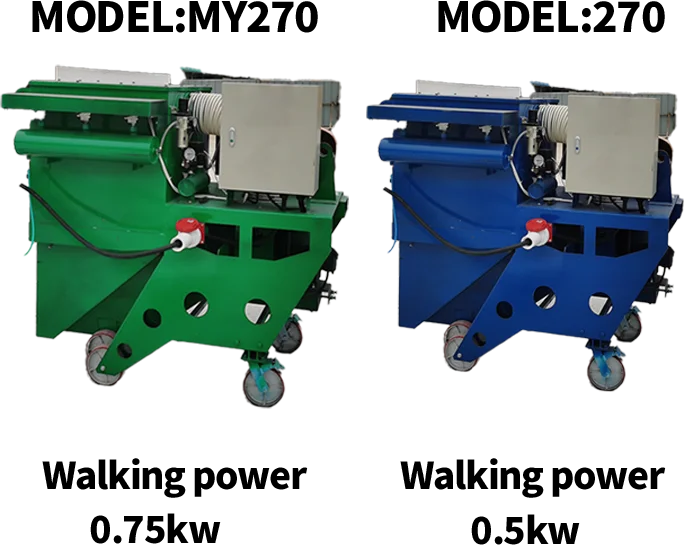 Road Concrete Floor Surface Preparation Equipment Moving Shot Blasting Machine steel shot blaster blast track shot customized