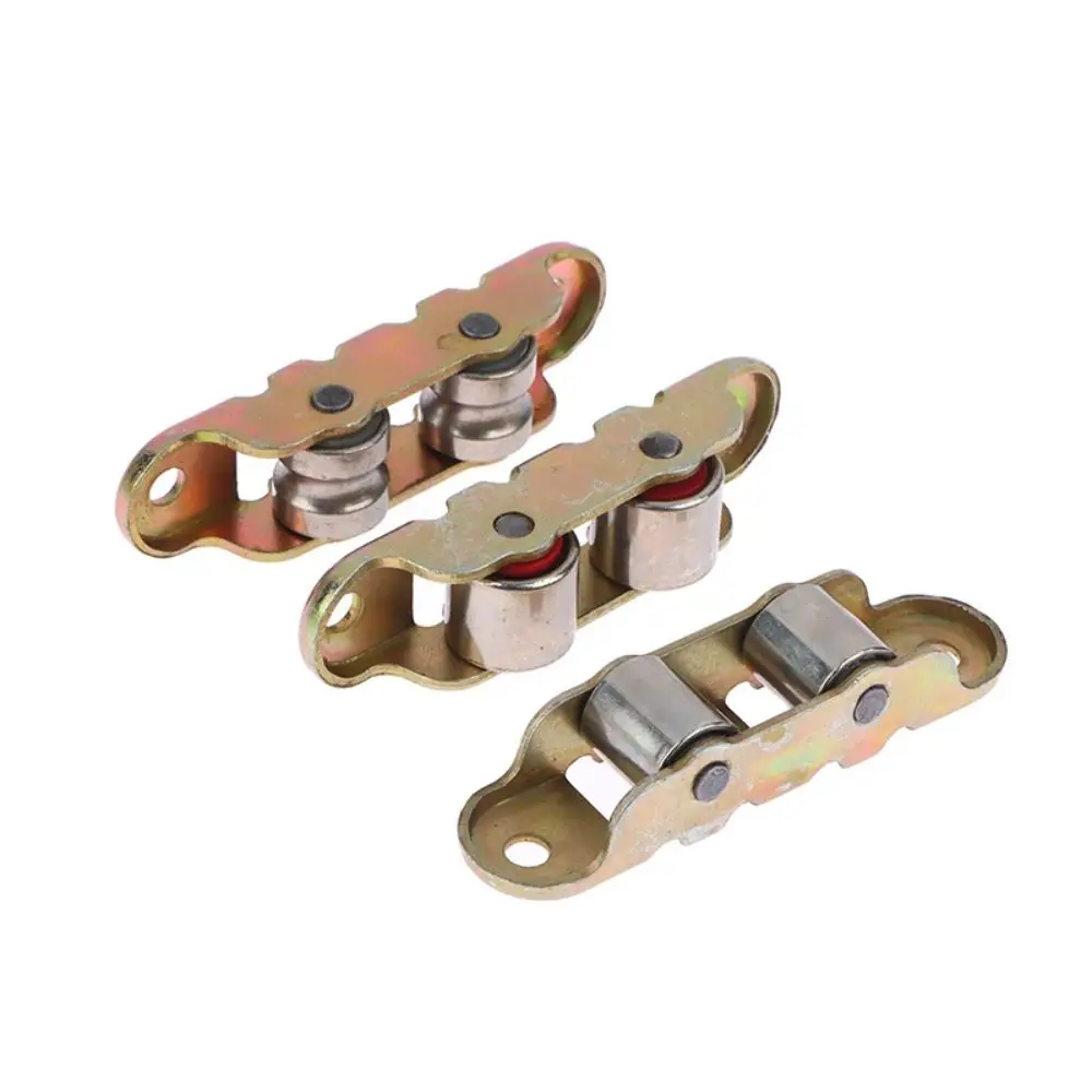 Durable Flat Groove Wheel Double Wheel Window Pulley Wheel Metal Flat/Groove Bottom Sliding Roller Track Hardware Accessories