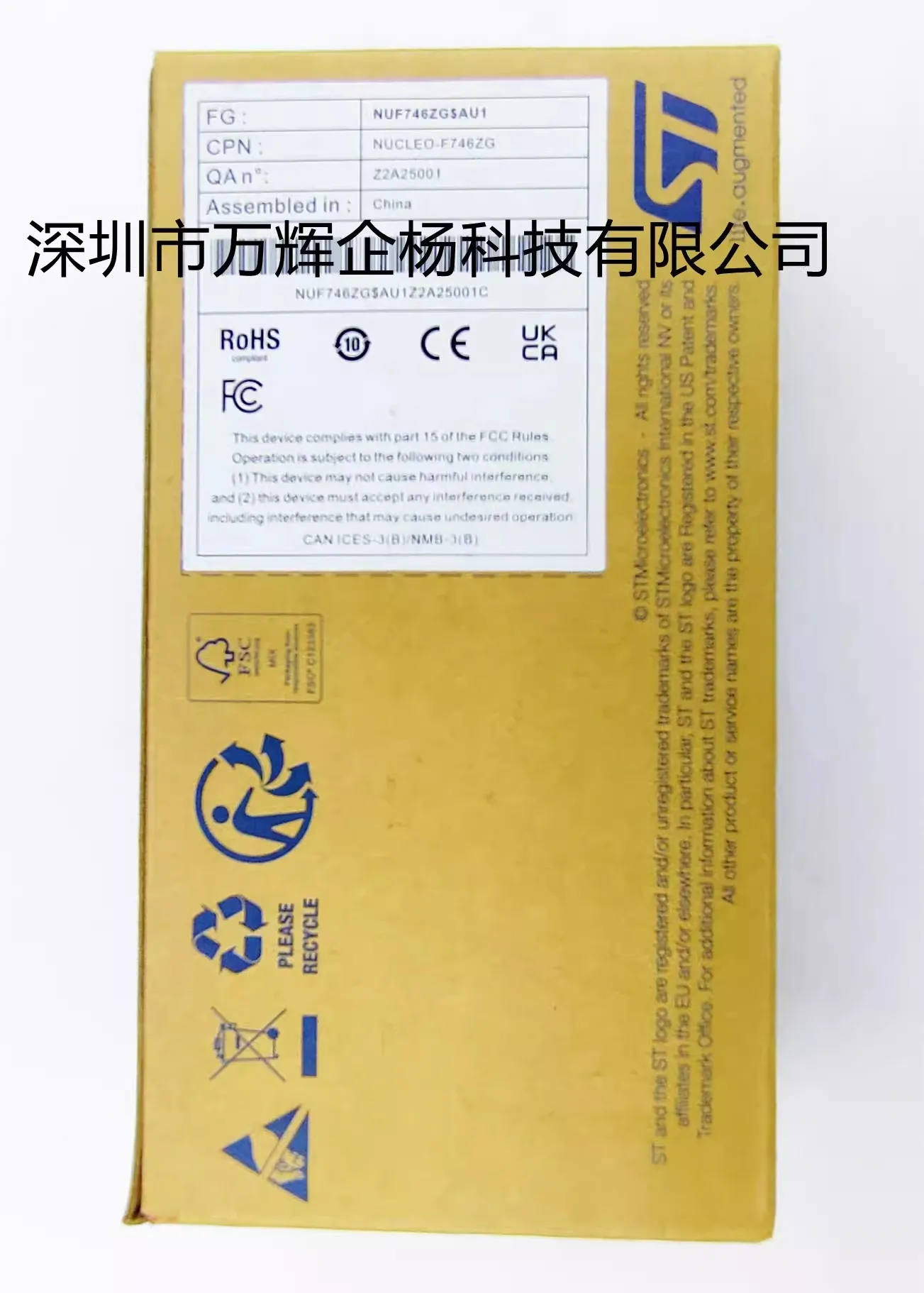 New original NUCLEO-F746ZG STM32F746 Development Board Learning