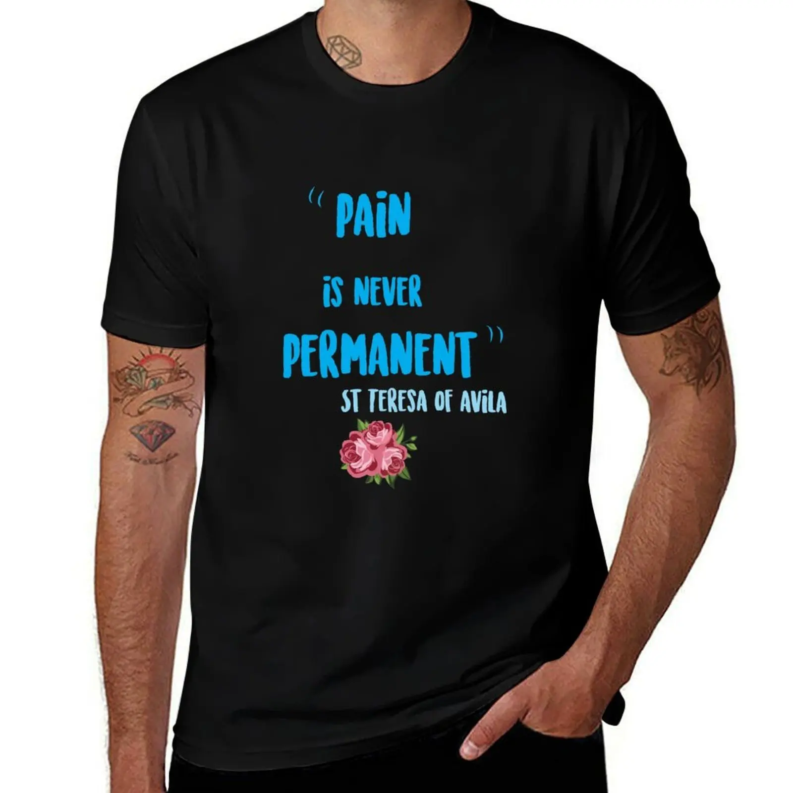 Appointment Santa Teresa de Avila T-Shirt Large Size Basic Casual T-Shirt