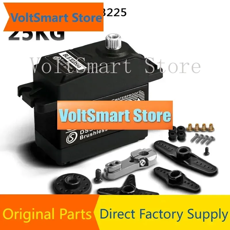 VoltSDsservo BLS3225 25KG Semi-Metal Brushless High Torque Digital Servo Waterproof High Power Large Torque For 1/8 1/10 Car RC