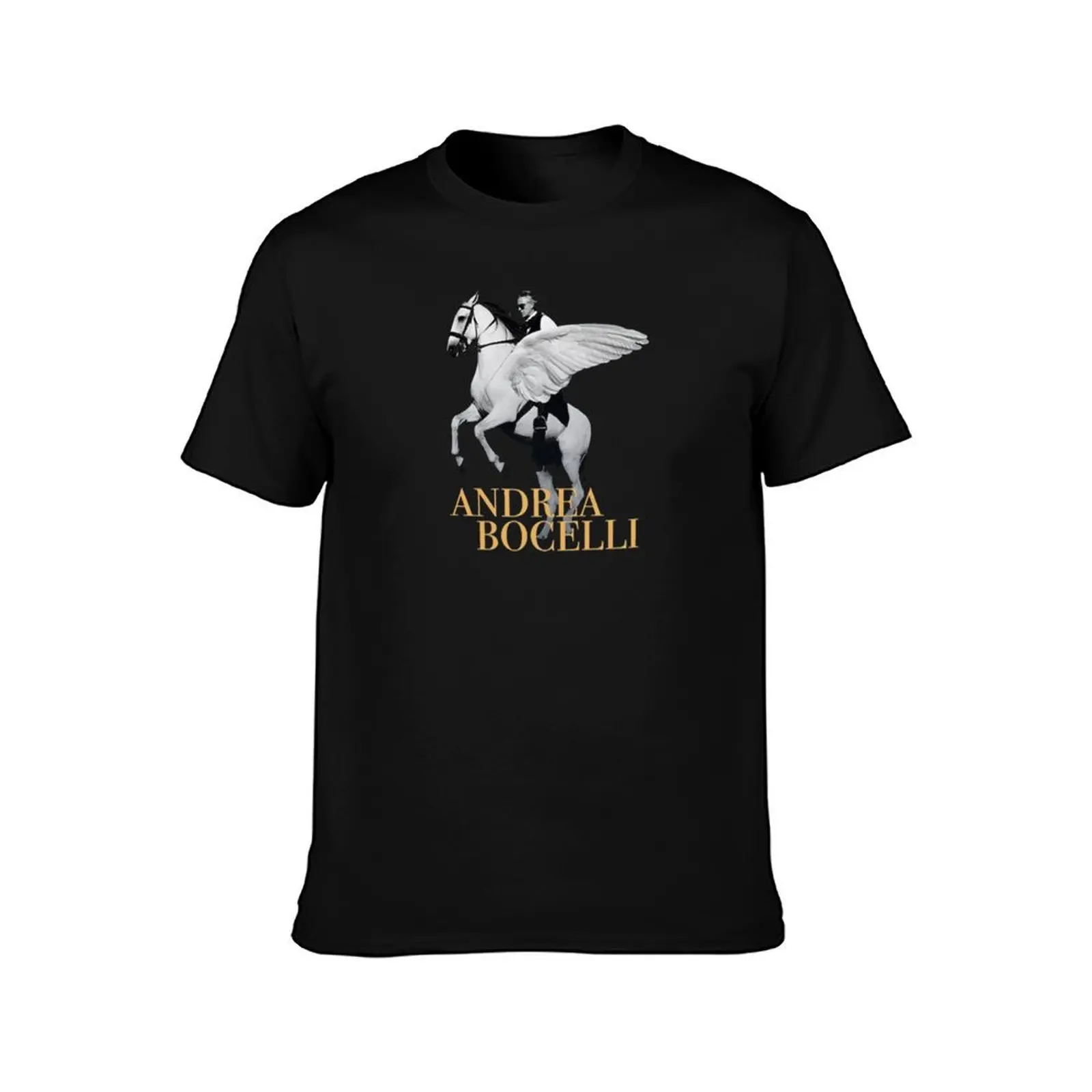 Andrea Bocelli Andrea Bocelli Andrea Bocelli T-Shirt Large Size Casual Short Sleeve Top T-Shirt