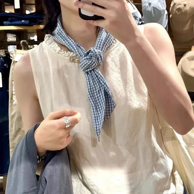 Узкий-шелковый-шарф-для-женщин-с-принтом-в-горошек-лента-трансформер-2-в-1-повязка-на-голову-и-чокер-для-офисного-стиля