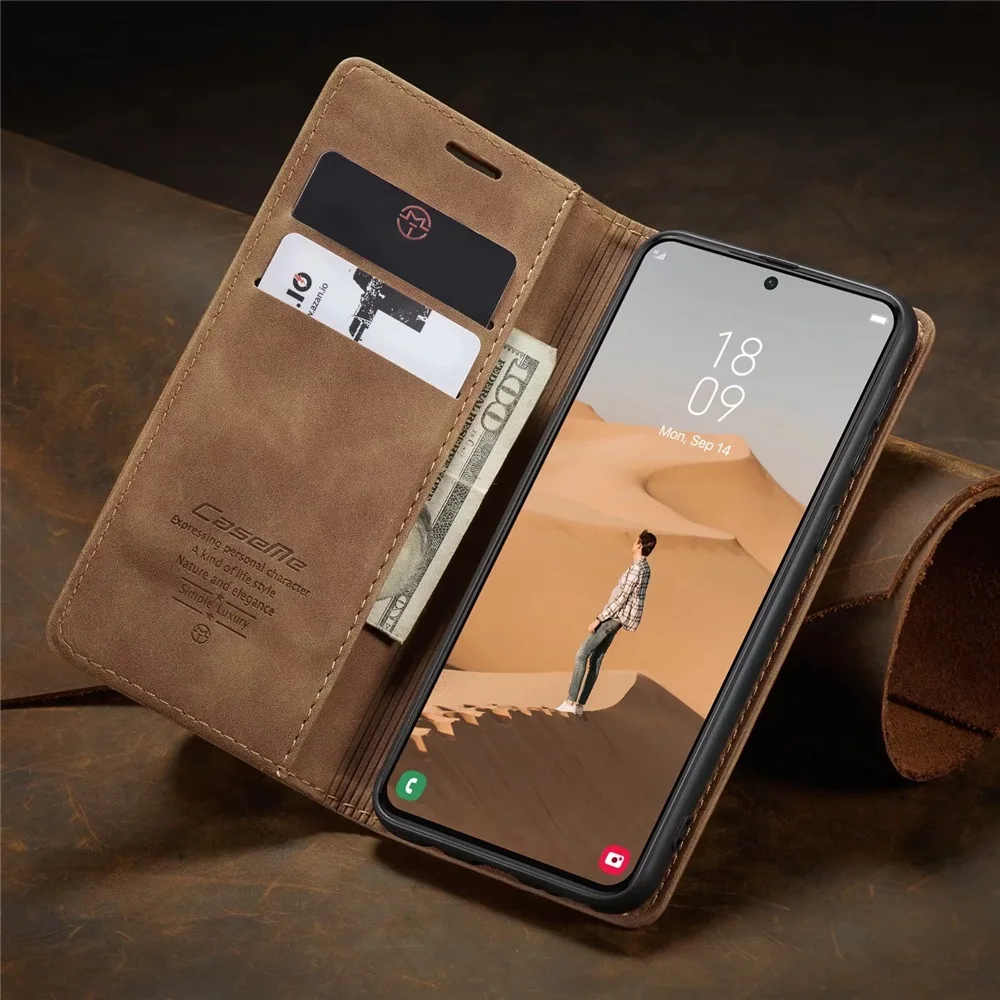 Leather Case For Samsung Galaxy A13 A33 A53 A73 A72 A52s A54 A34 A32 A22 A12 M51 M31 Flip Cover S22 S21 S20 FE Ultra S10 Plus