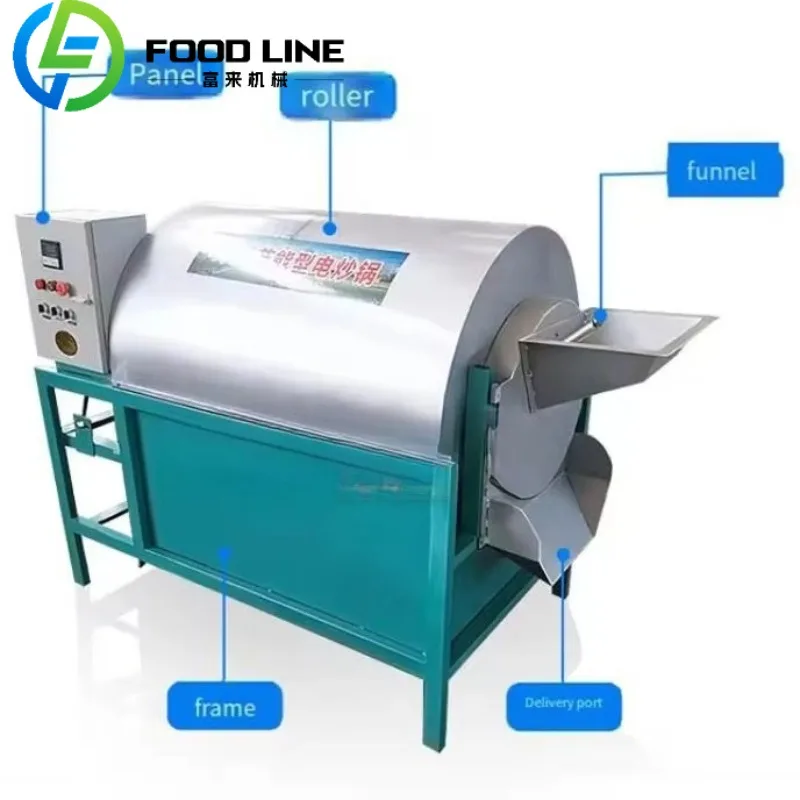 Good Price High Quality Small Type Home Automatic Electric Coffee Bean Roaster Machine for Sale