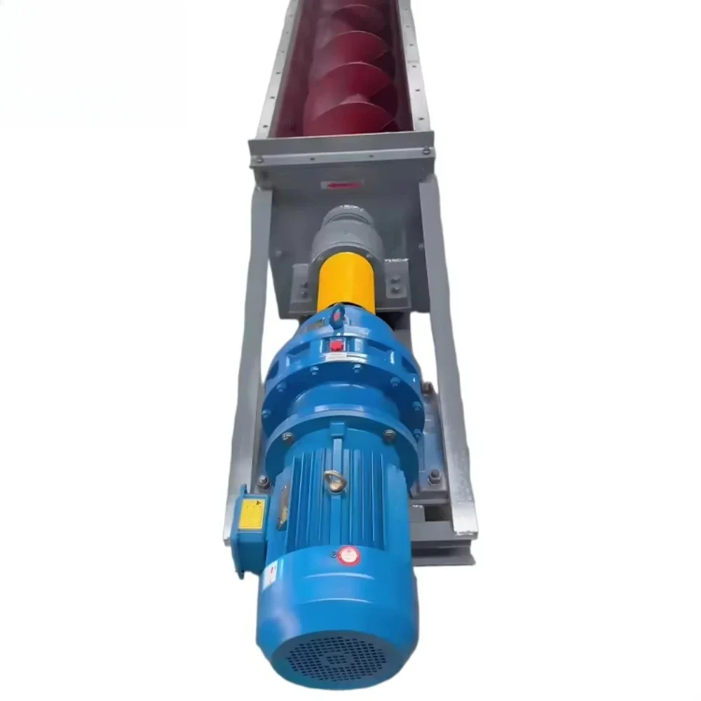 

Screw feeder Industrial u-type screw conveyor, granular and powdery materials