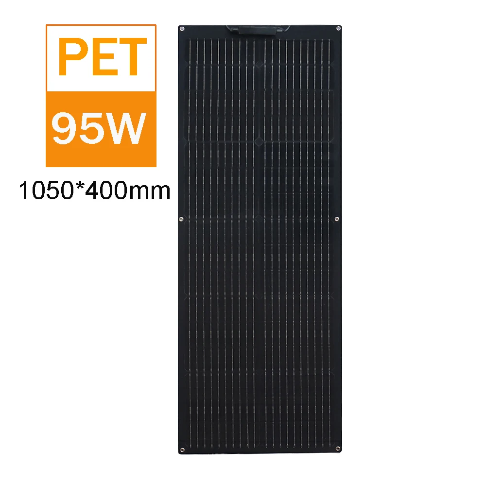 zonnepaneel 12v ETFE PET 200w 150w 120w 100w 95w flexibel 12v acculader fotovoltaïsch paneel camper RV boot huis dak balkon EU magazijn DHL verzending