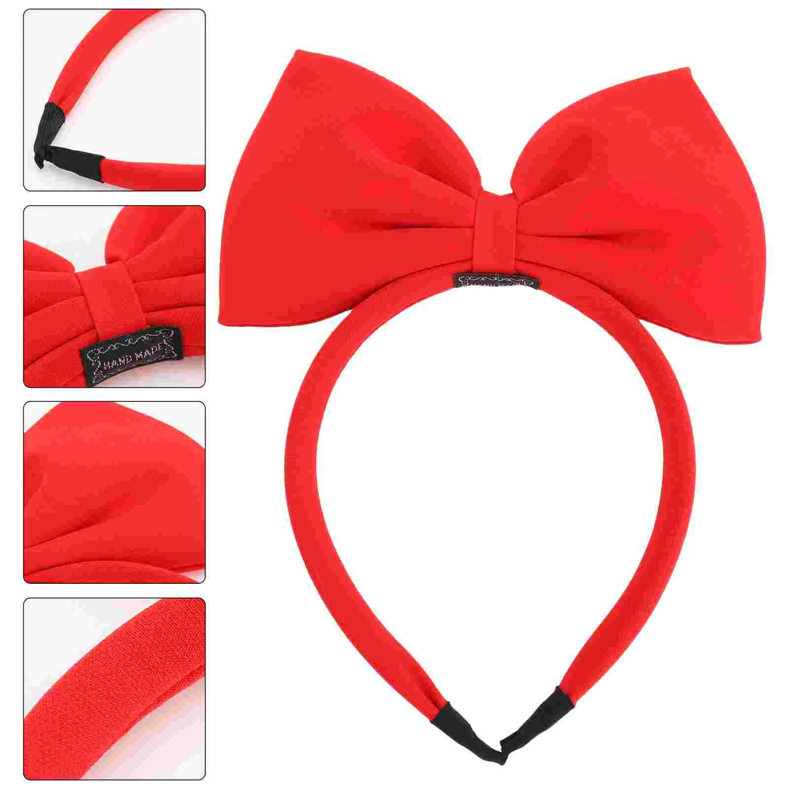 

Baby Girls' Clothing Kids Hairband Headband Bowknot Headbands Red Christmasn Hoops