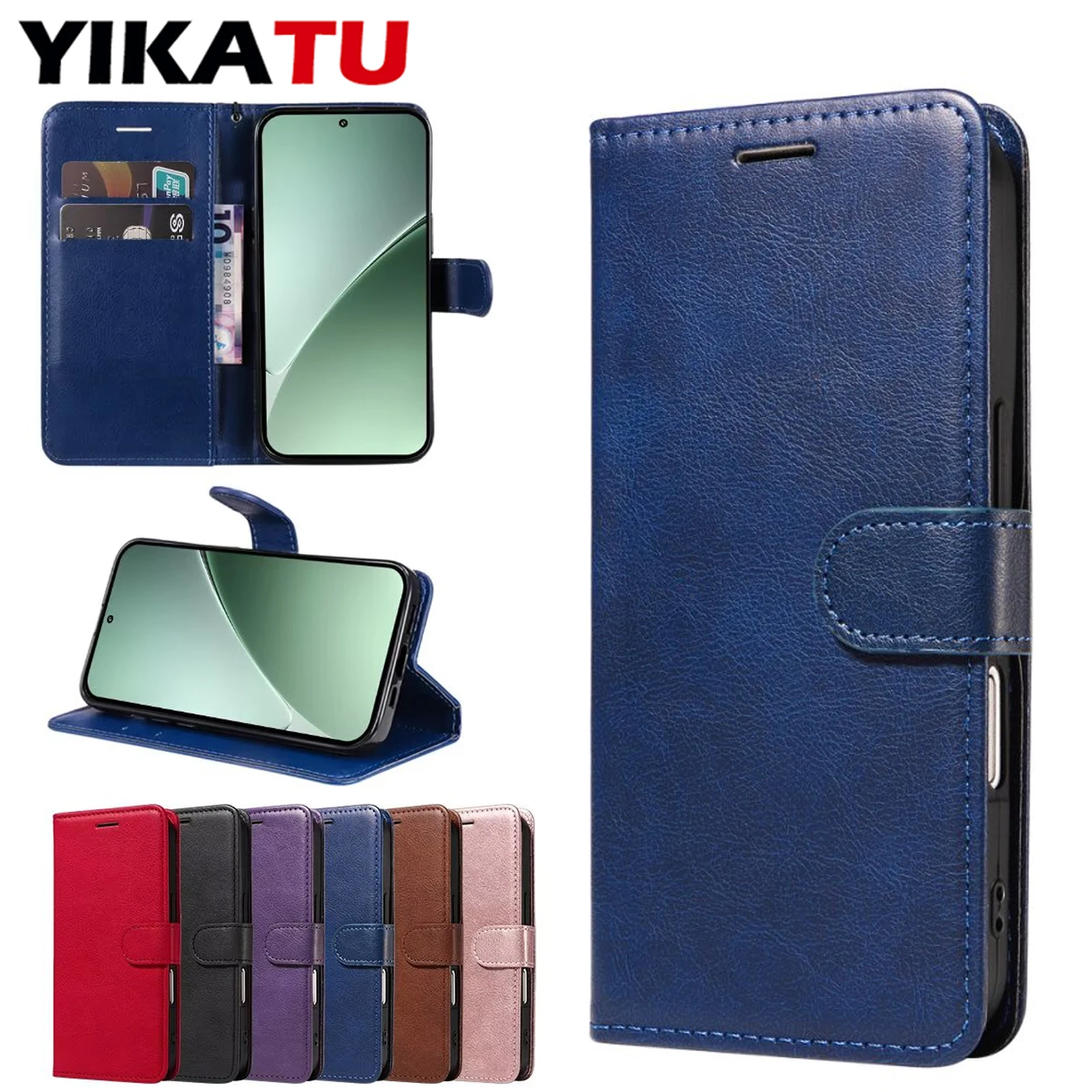 Card Flip Wallet Le…