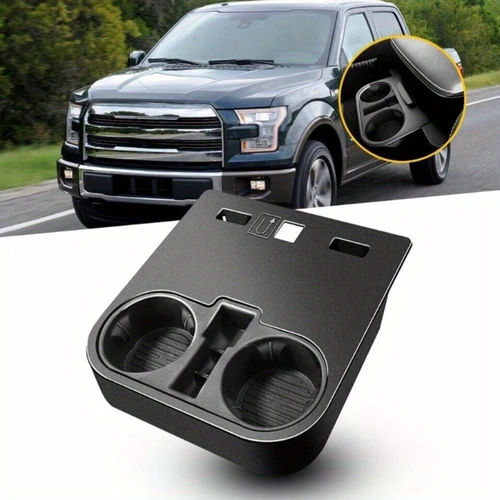 HC3Z- 2813562 -AB portavasos de consola frontal debajo del asiento inferior para Ford F150 2015 2016-2020 para Ford F-Series Super Duty 2017-2022