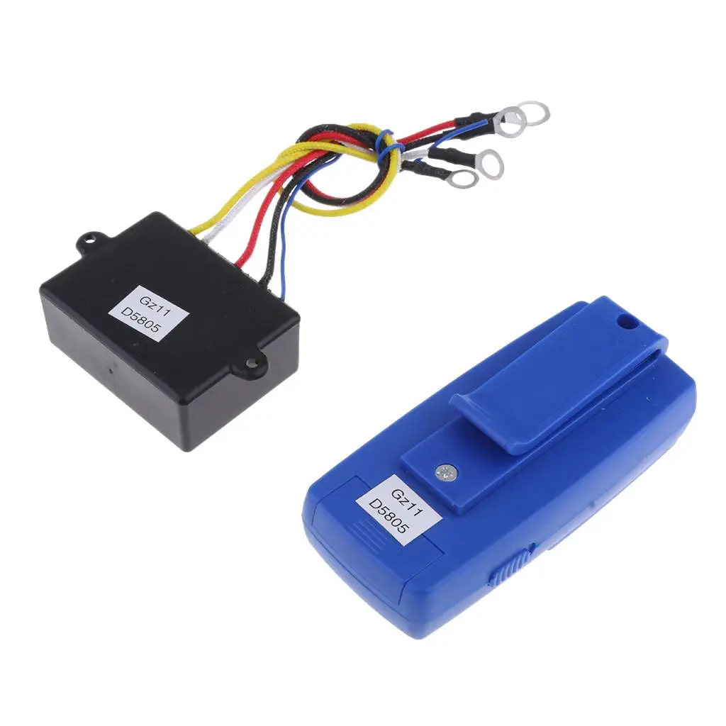 12V Electric Winch Wireless Remote Control Switch for Car ATV SUV