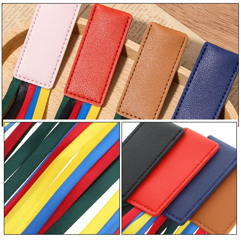 

5Pcs Bookmarks Elegant Appearance Easy Carry Useful Gifts Friends Families Reading Accessories Ribbon Bookmark