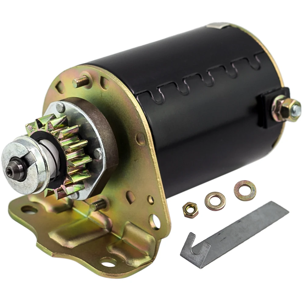 

5777 Starter for Briggs & Stratton 14T 14.5 15.5 16 16.5 17 17.5 18 HP with Steel Gear 593934 693551 SE501848