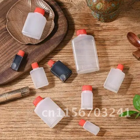 2pcs 6ml 15ml 23ml 30ml Soy Sauce Sushi Bottle Transparent PE Food Grade Plastic Bottle Takeout Packaging Seasoning Bottle