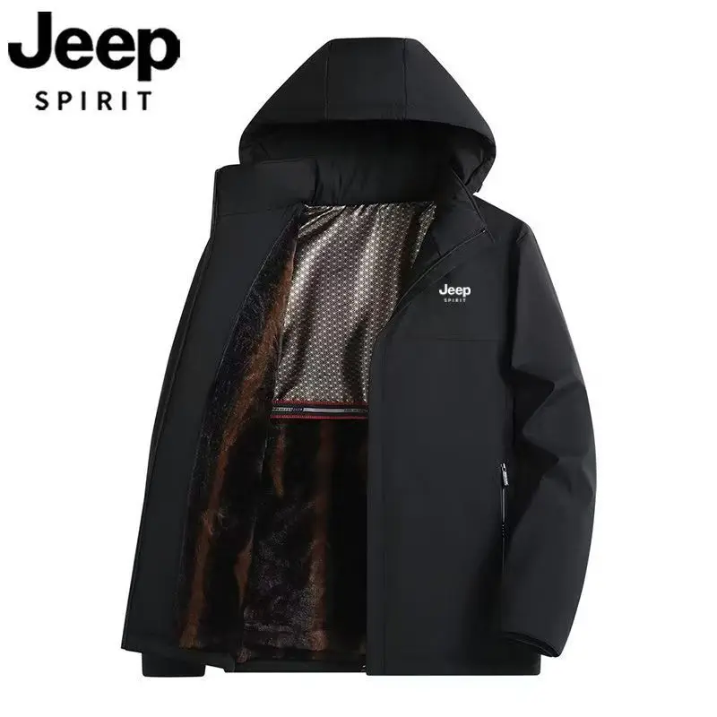 

New JEEP2026 products are now available: graphene hooded cotton-padded jacket, windproof fleece thickened warm cotton-padded jac