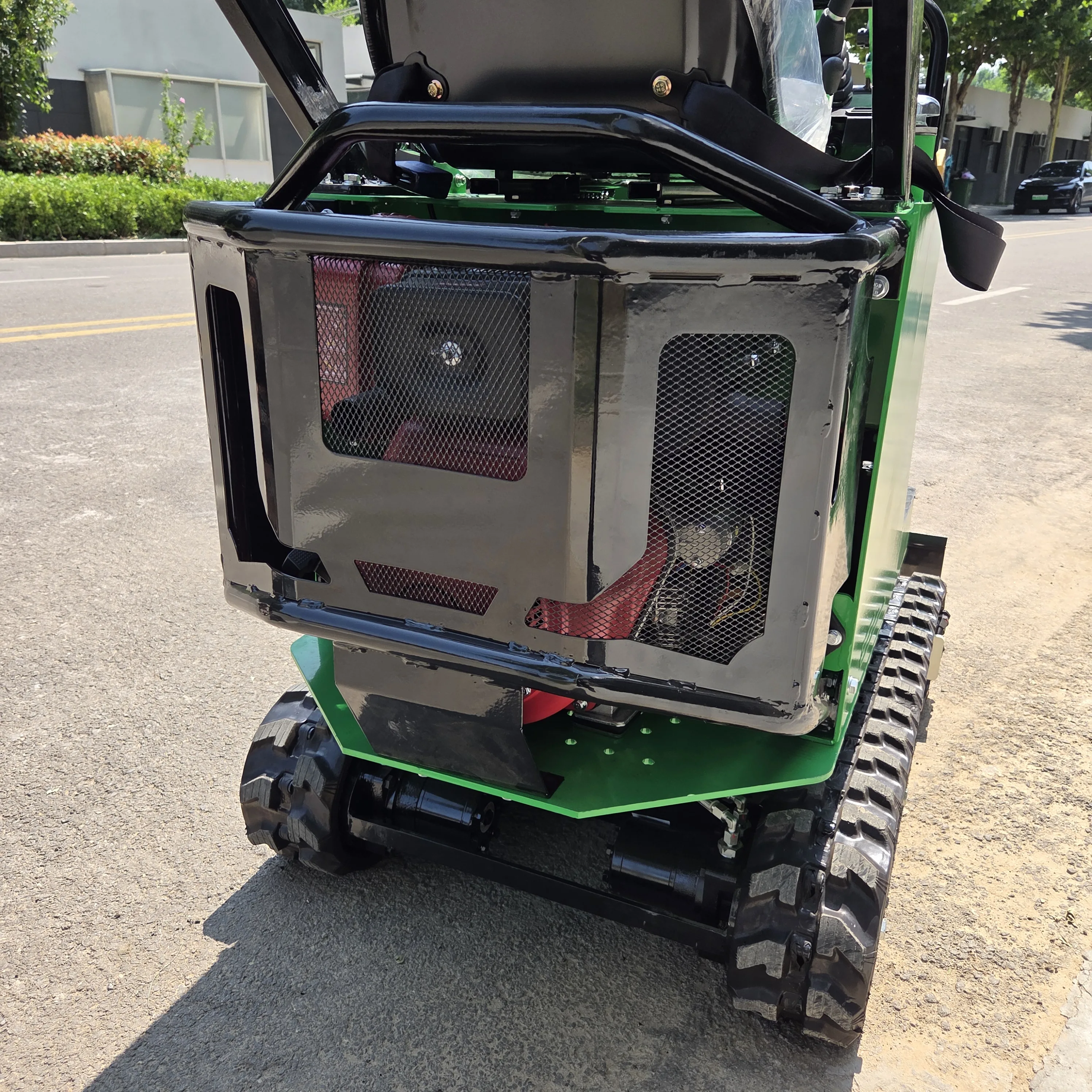 Miniexcavadora pequeña de 1 tonelada, motor diésel con varias herramientas auxiliares, equipo agrícola con cucharón personalizado