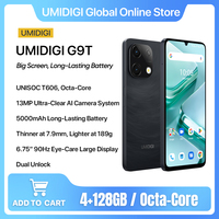 UMIDIGI G9T Android 14 Smartphone,6.75” 90Hz Eye-Care Phone,8GB RAM(4+4GB),128GB ROM,UNISOC T606,AI Camera 5000mAh смартфон