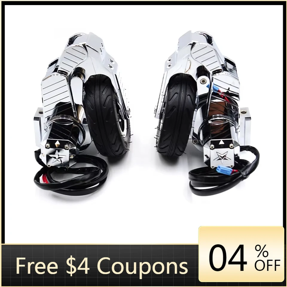 

STLFLanding Gear for Indian Gear Motorcycles Touring Flh Road Street Glide Stabilizer with Motorcycle Wheels Touring Support