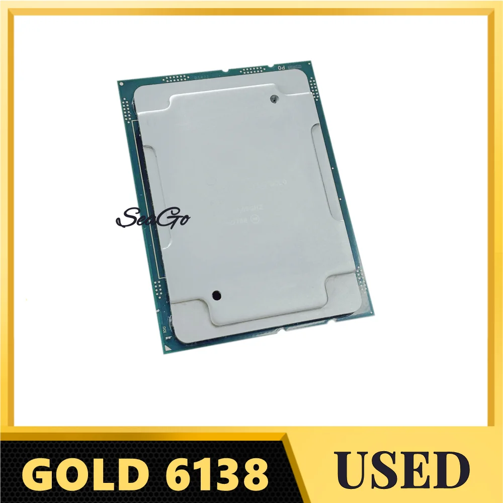 Xeon GOLD 6138 2.0GHz 27.5MB Smart Cache 20-Cores 40-Thread 125W LGA3647 GOLD6138