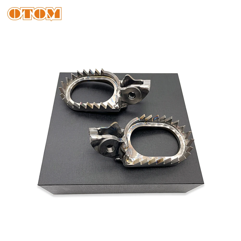 

OTOM Motocross 2016-2023 Titanium Alloy Foot Rest Pegs Footrest Footpeg Front Pedals For KTM SX XCF HUSQVARNA GASGAS