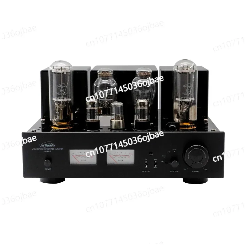 LINHA MAGNETIC LM-508IA Amplificador integrado de tubo de vácuo 805 Amplificador de potência biliar de tubo de vácuo