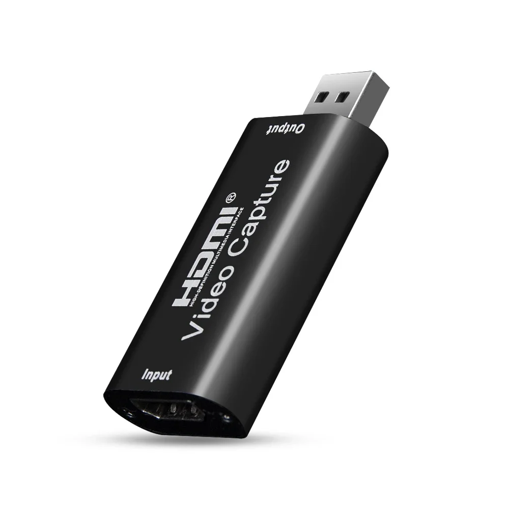 Tarjeta de captura de vídeo 4K con USB 2,0, grabador de vídeo compatible con HDMI, caja de grabación en vivo para PS4, XBOX, teléfono, juego, DVD, cámara HD