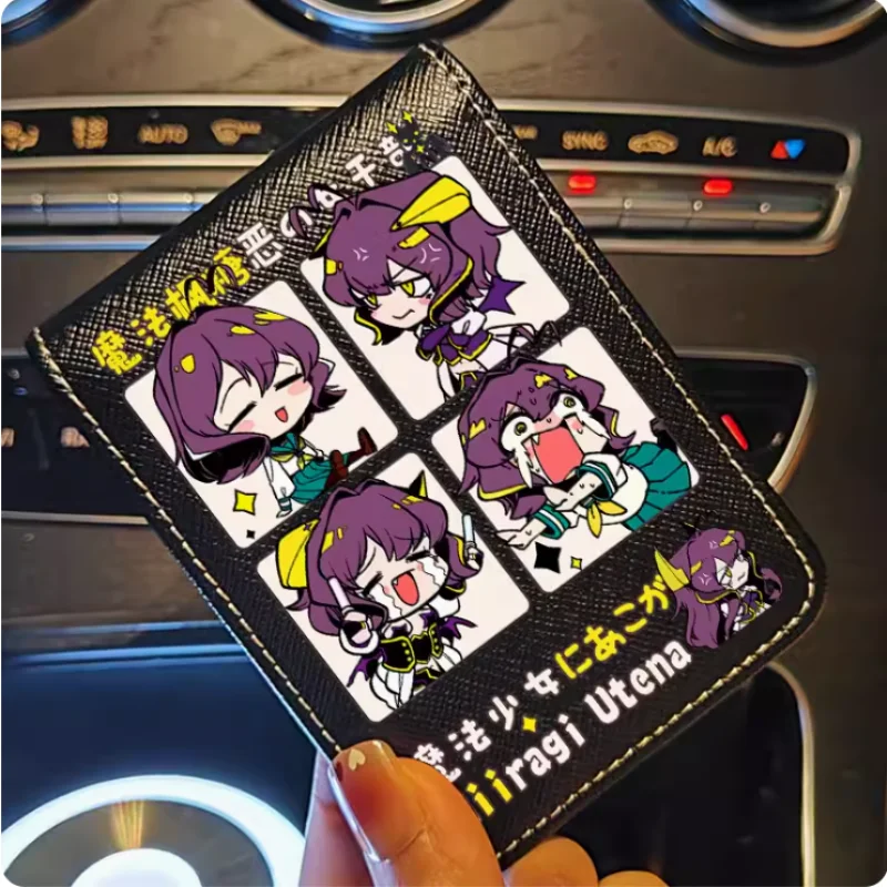 Anime Gushing over Magical Girls Fashion Wallet PU Purse Card Cash Holder Bag Cosplay Gift B776