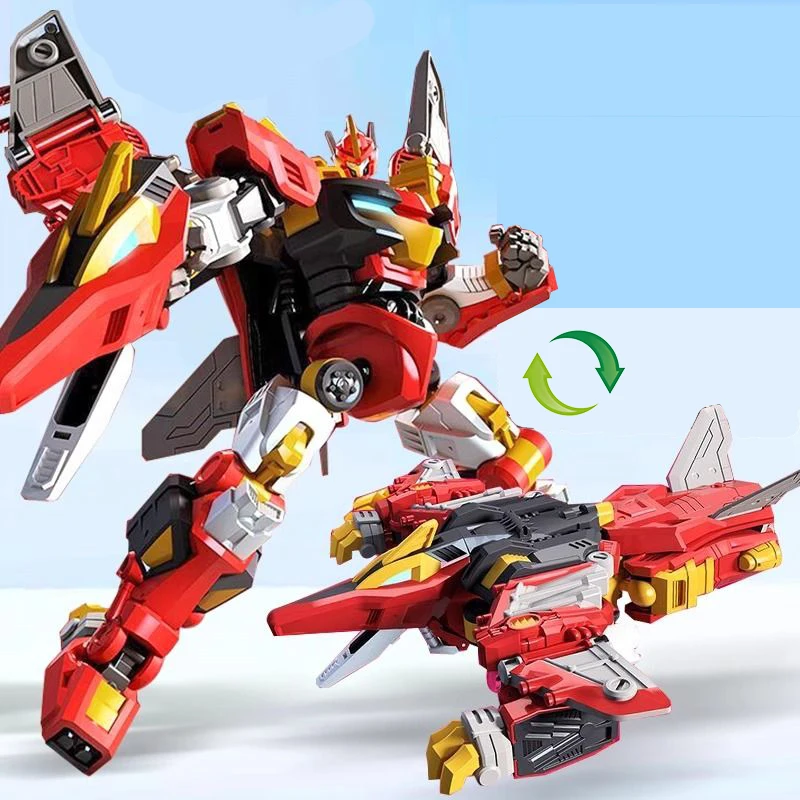 

Deformation Robot DIY Fire Dragon Mech Plastic Model Toys Computer Desk Ornament Children's Toys for Boys Birthday Guests Gifts