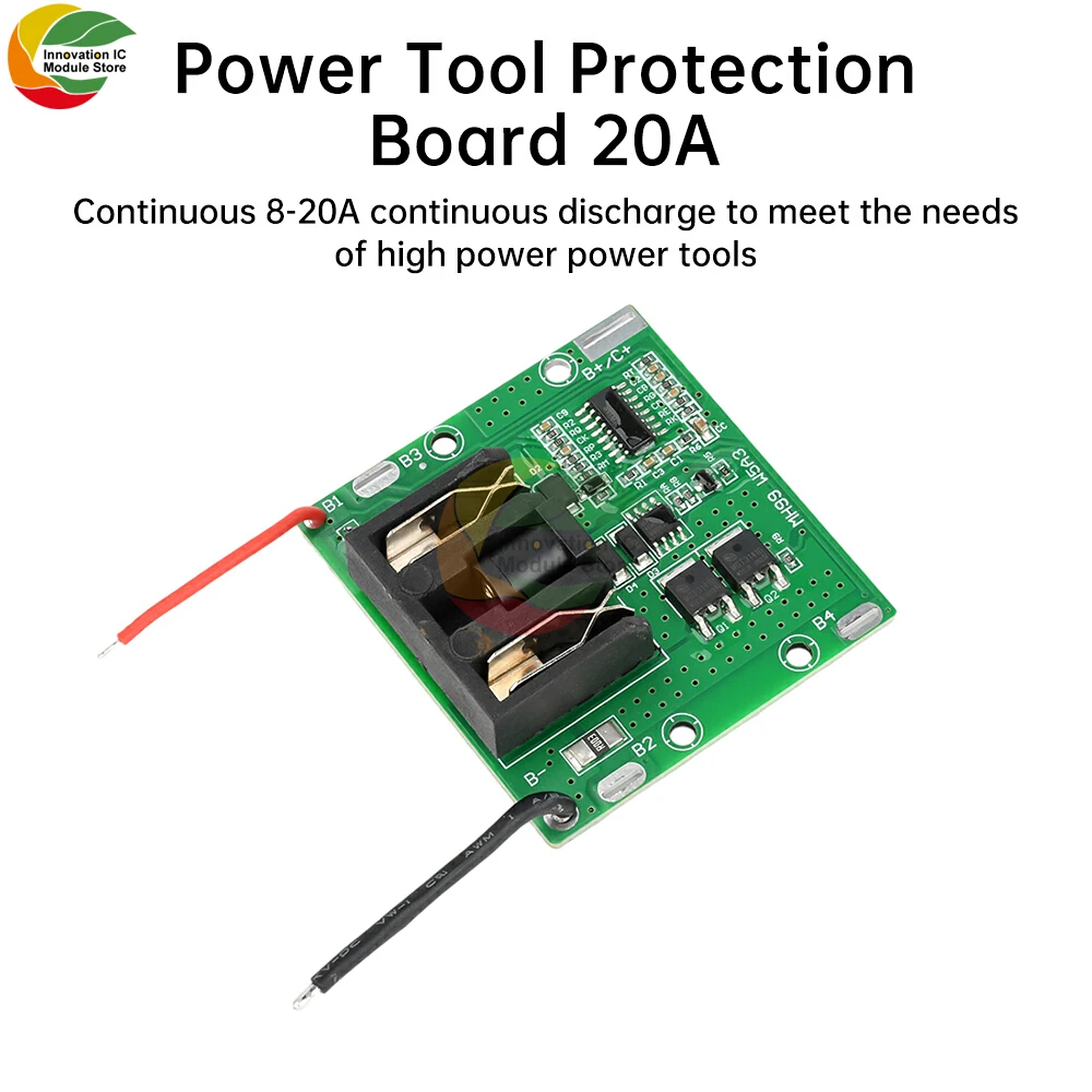 5S 20A зарядная плата литий-ионного аккумулятора, защита от температуры, плата зарядки аккумулятора, защита от перегрузки, аксессуар для электроинструмента 18 В 21 В