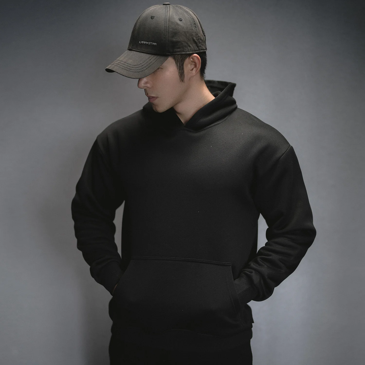 2024 New Autumn and winter Sports hoodie men's sports long sleeve leisure running fitness exercise loose plus fleece warm hoodie