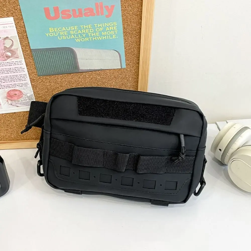 Portable Adjustable Running Vest Backpacks Nylon Lightweight Sports Chest Pack Large Capacity Waterproof Camping Bum Bags Travel