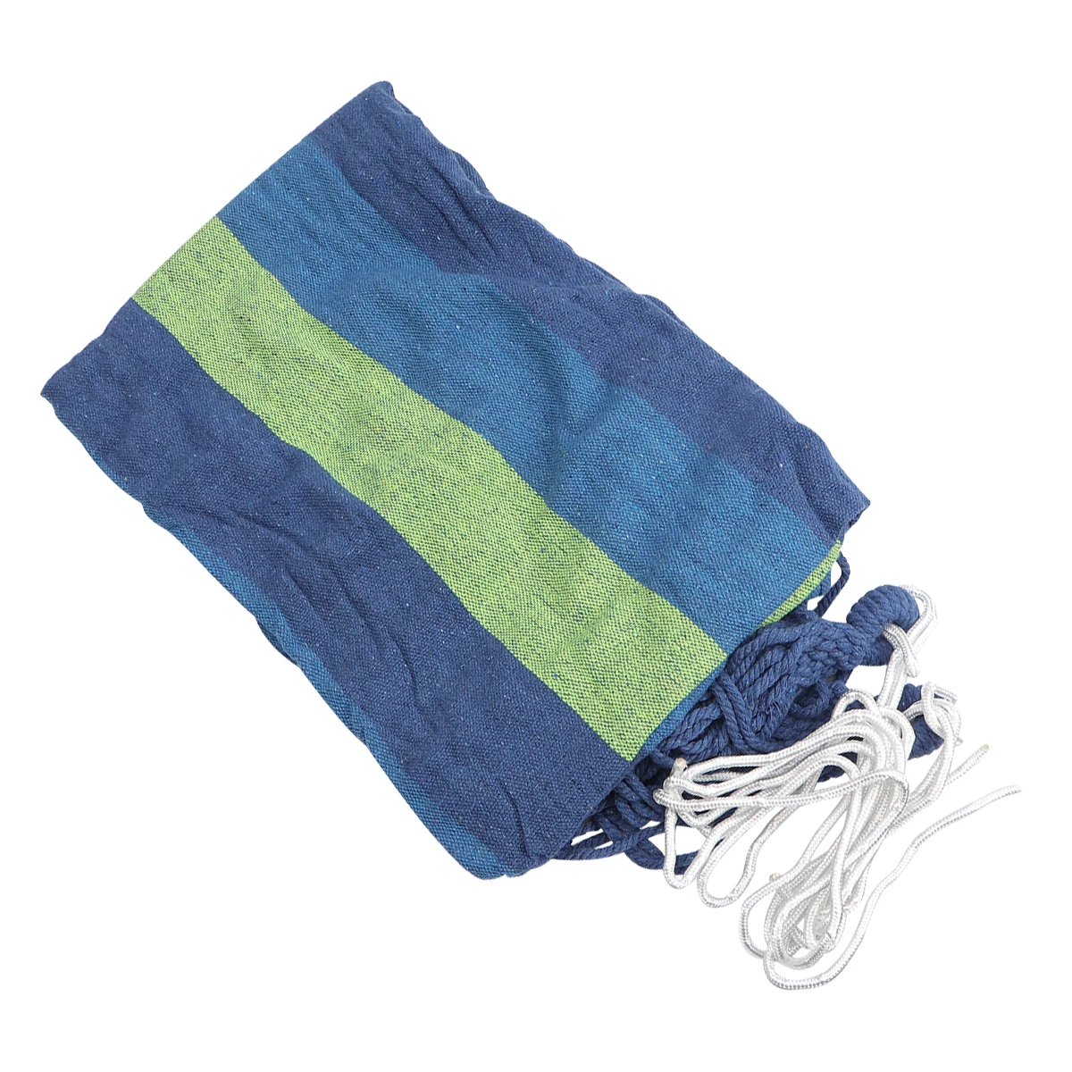 

Outdoor Hammock Relaxing Garden Camping Thicken Canvas Stripe Pattern with Carrying Bag