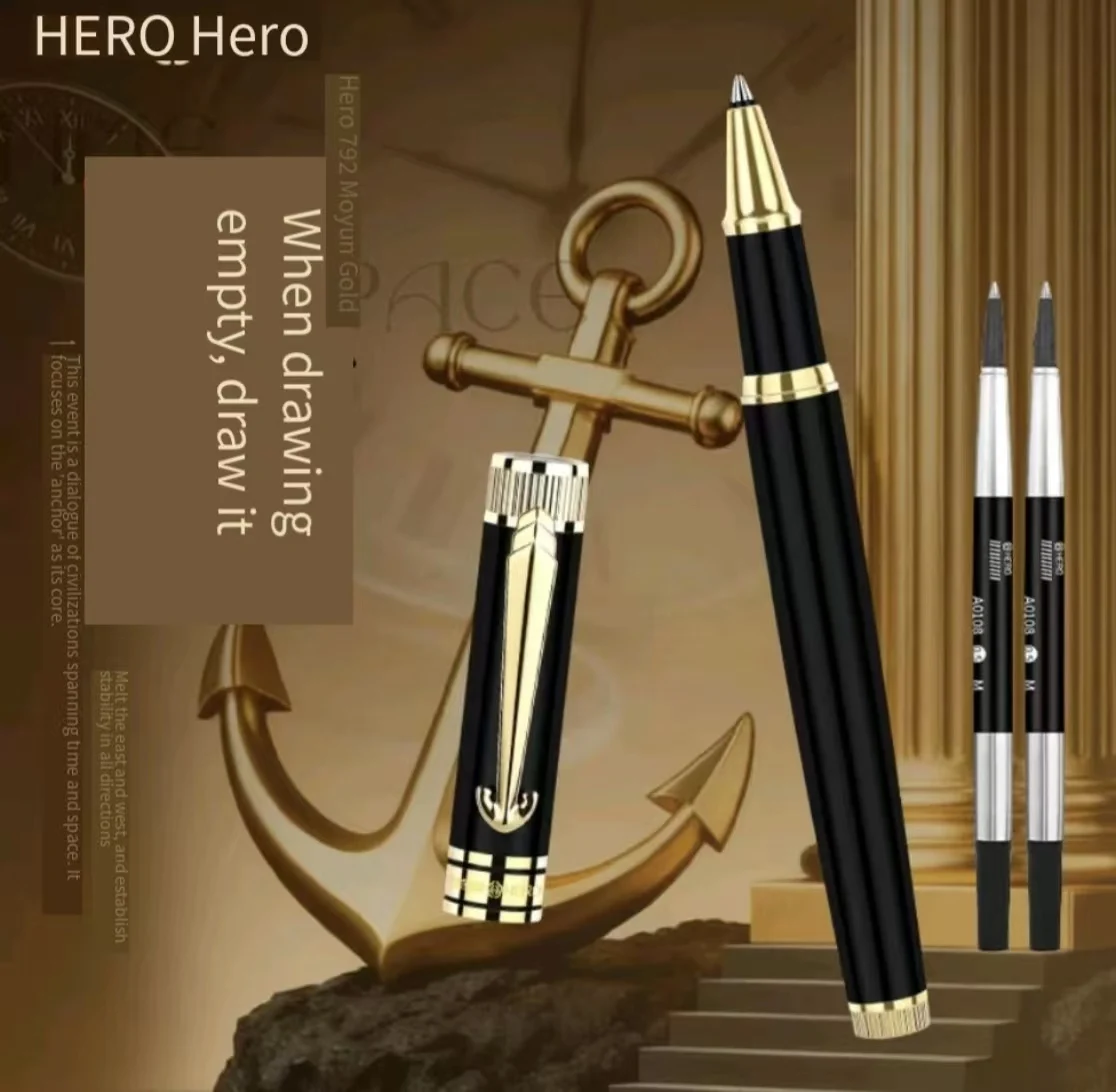 hero-792-タイムアンカー-ローラーボールペン-高級ギフトボックスセット-メタルサインペン-スムーズな書き味-ビジネスオフィス用サインペン