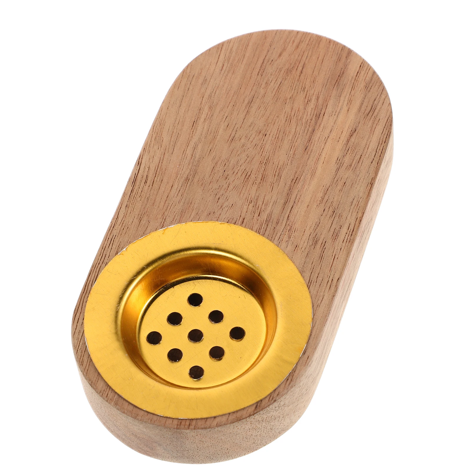 

Minimalist Oval Wood Incense Burner Holder Home Fragrance Aromatherapy Relaxation Living Room Decor Incense Burner Holder