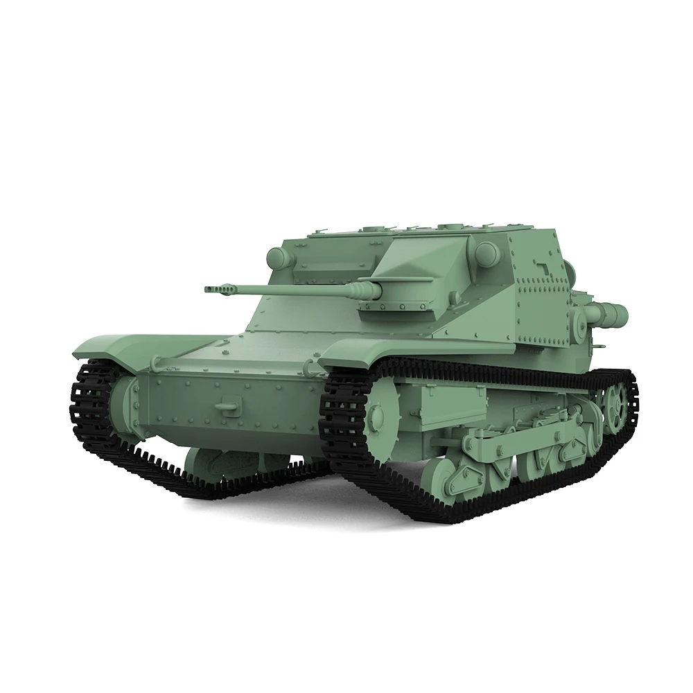 SSMODEL 72685 V1.7 1/72 drukowany 3D zestaw Model z żywicy i L3 niszczyciel przeciwpancerny