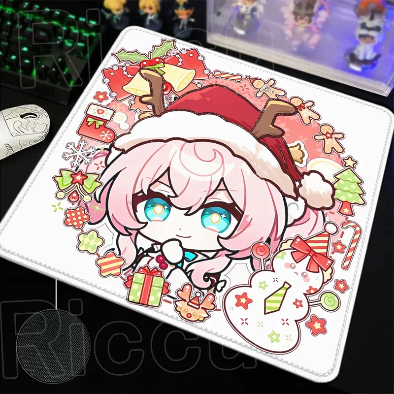 Alas Mouse Natal Amphoreus HD Print Keyboard Mat Honkai Star Rail Cyrene Hyacine Evernight Mousepad 180x220 400x450 Mouse Pad