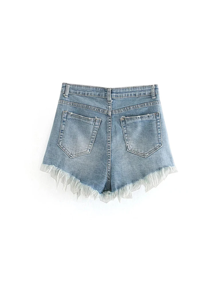 レディース ハイウエストスキニーデニムパンツ アメリカンヴィンテージ ウォッシュド ローエッジ リップド セクシー スパイス ガールズスタイル レディースファッション