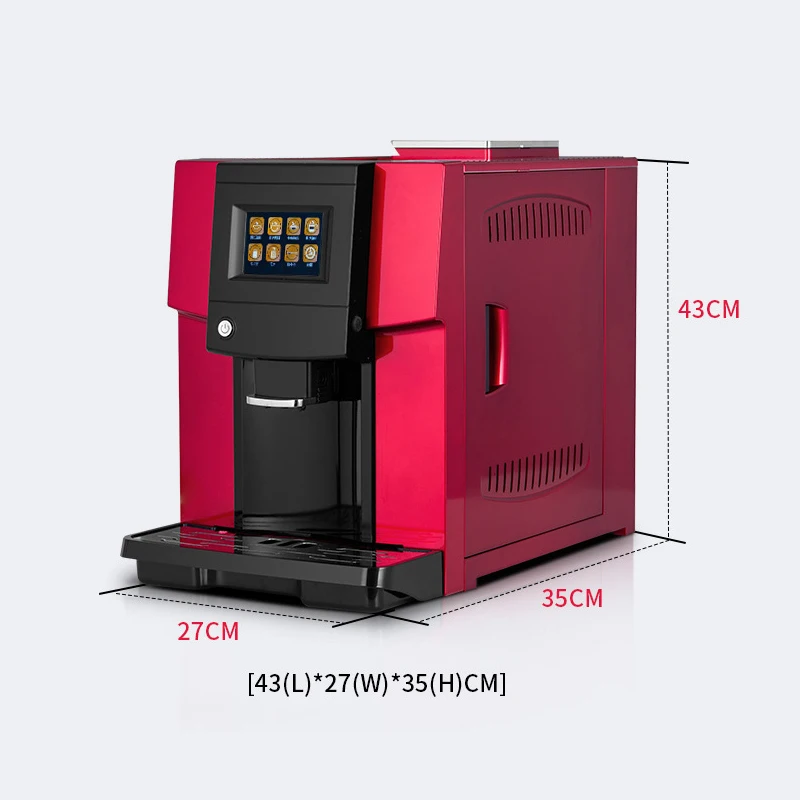 Máy Pha Cà Phê Espresso Hoàn Toàn Tự Động 19 Bar Bọt Sữa Thương Mại Điện Tử Cảm Ứng Thông Minh Xay Cà Phê Máy Cà Phê 220V 1250W
