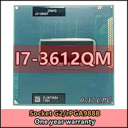 i7-3612QM i7 3612QM SR0MQ 2.1 GHz Quad-Core Eight-Thread CPU Processor 6M 35W Socket G2 / rPGA988B