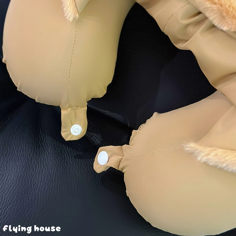 Sanrio Hello Kitty oreiller cervical en forme de U oreiller de voyage pour avion voiture bureau sieste mignon coussin de soutien en peluche Kawaii décor à la maison