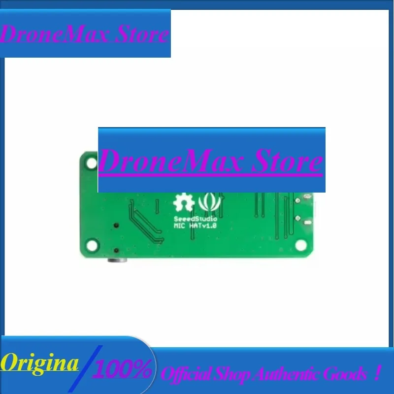 DroMaReSpeaker 2-Mics Pi HAT: Dual-Microphone Array Board For Raspberry Pi With Alexa & Google Assistant Support