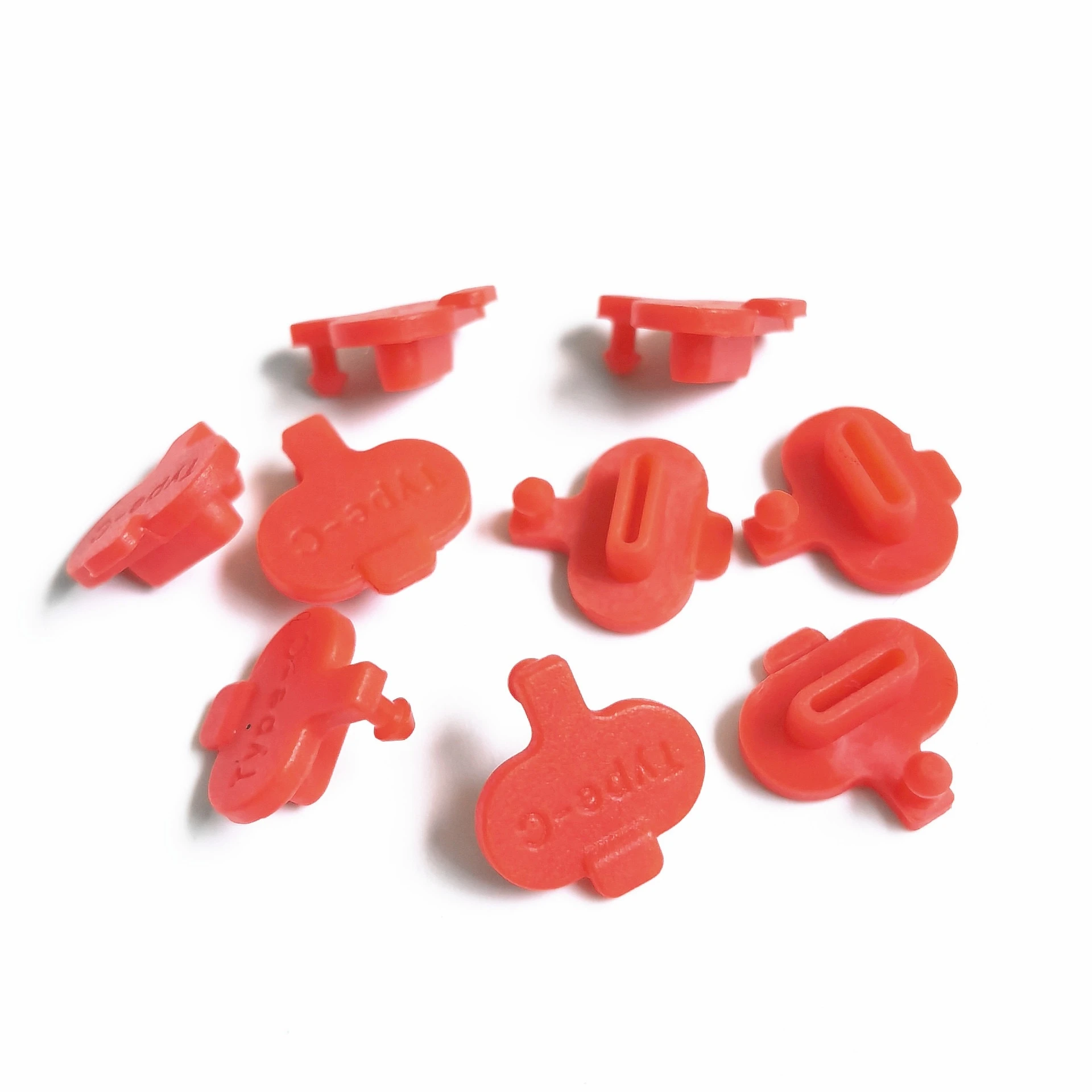 type C dust cap 100pcs protective cover dustproof waterproof plug charging port silicone cover