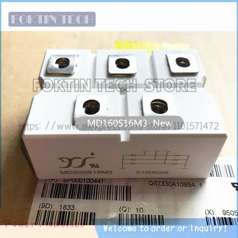 MD160S16M3 MD200S16M3 MD100S18M3 MD250S16M3 MSD200-16   New Original Module