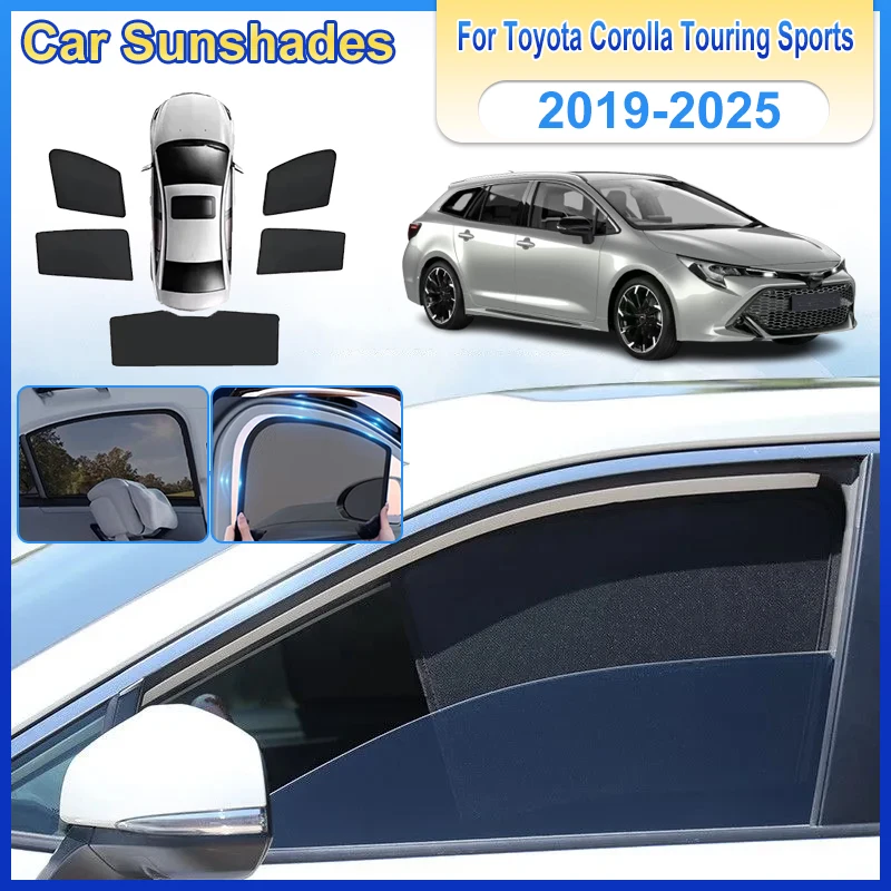 

Sun Shades For Toyota Corolla Touring Sports Accessories 2019-2025 Car Sunshade Breathable Non-Stuffy Privacy Cover Auto Parts