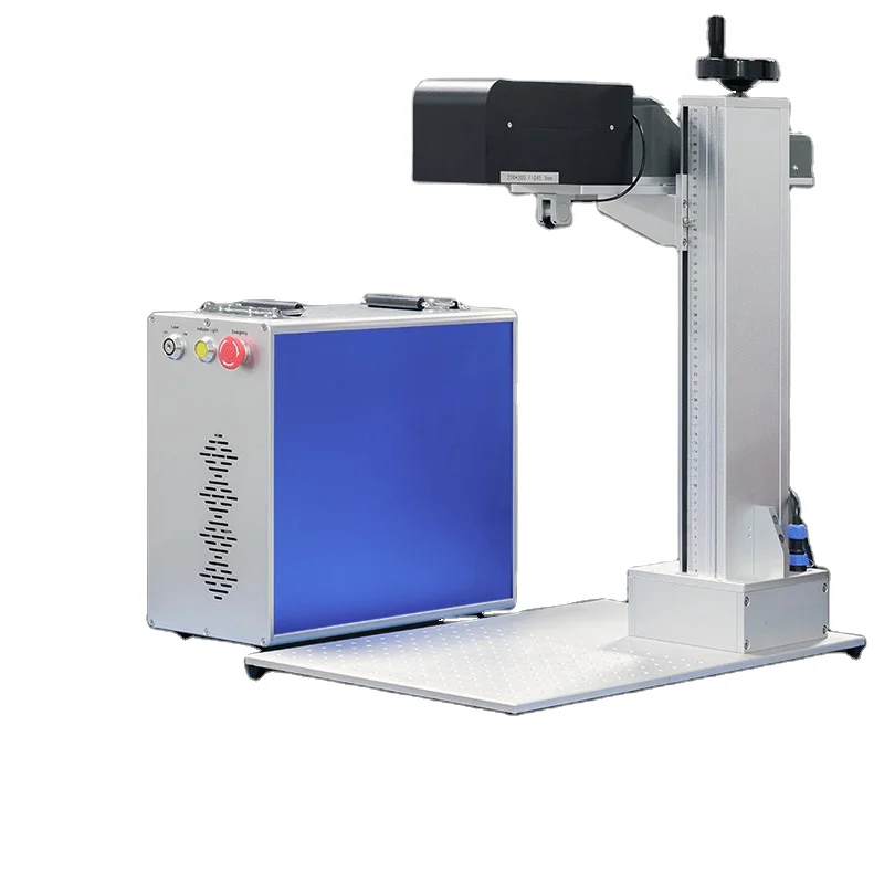 JPT MOPA M7 2.5D 3D Fiber Laser Marking Machine 60W/100W/200W With EZCAD3 Software for Home Use & Supporting PLT Format