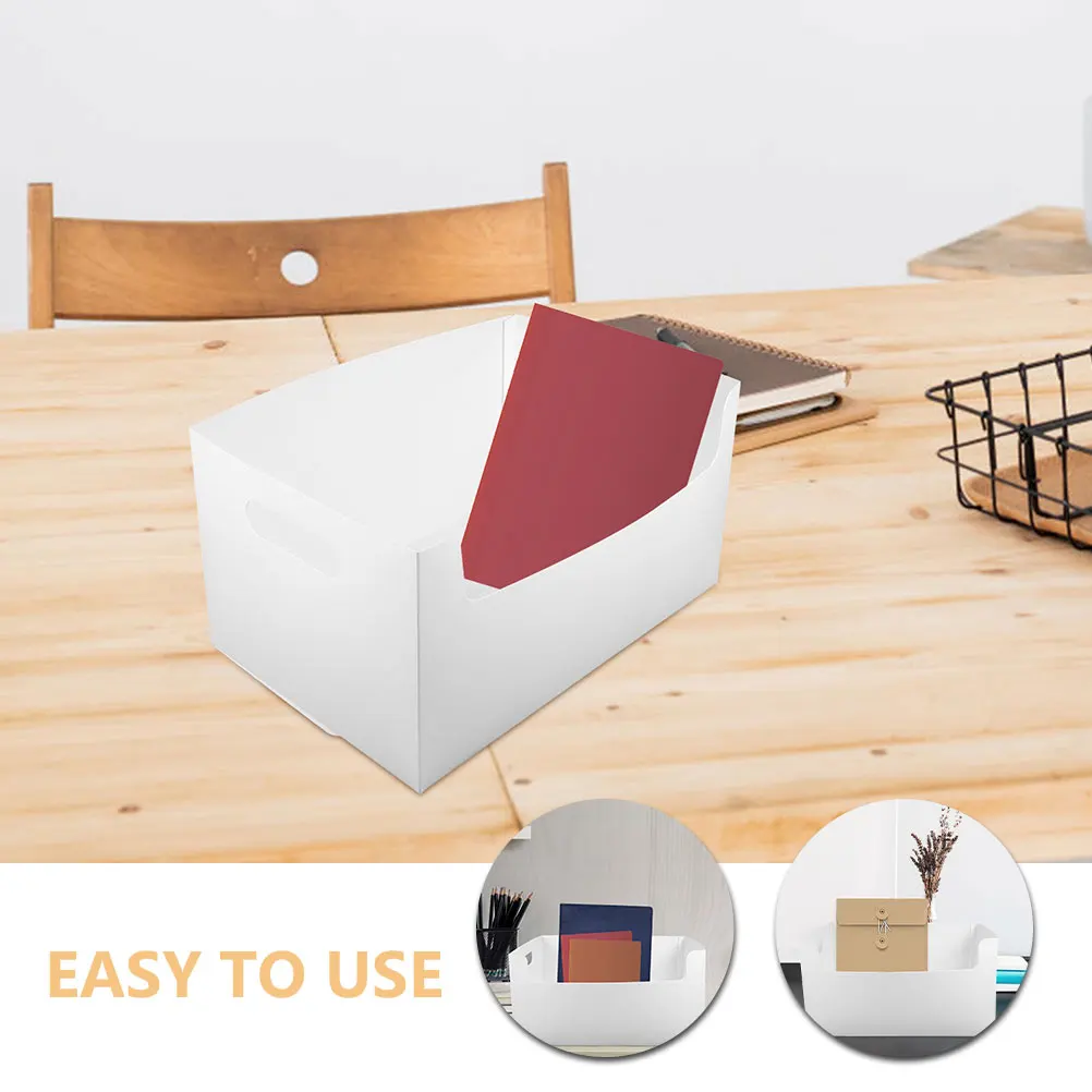 

3pcs Document Information Shelf Desk File Organizer Holder Magazine Clip-on Desktop Storage Rack for Home Office Simple