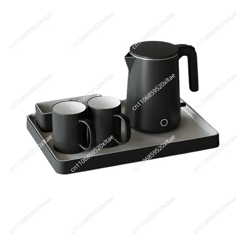 Hotel-Grade Electric Kettle - Compact Portable Water Boiler Kit for Star Hotels & Guesthouses
